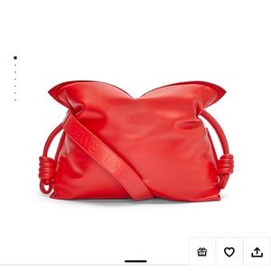 Loewe puffer Flamenco clutch
